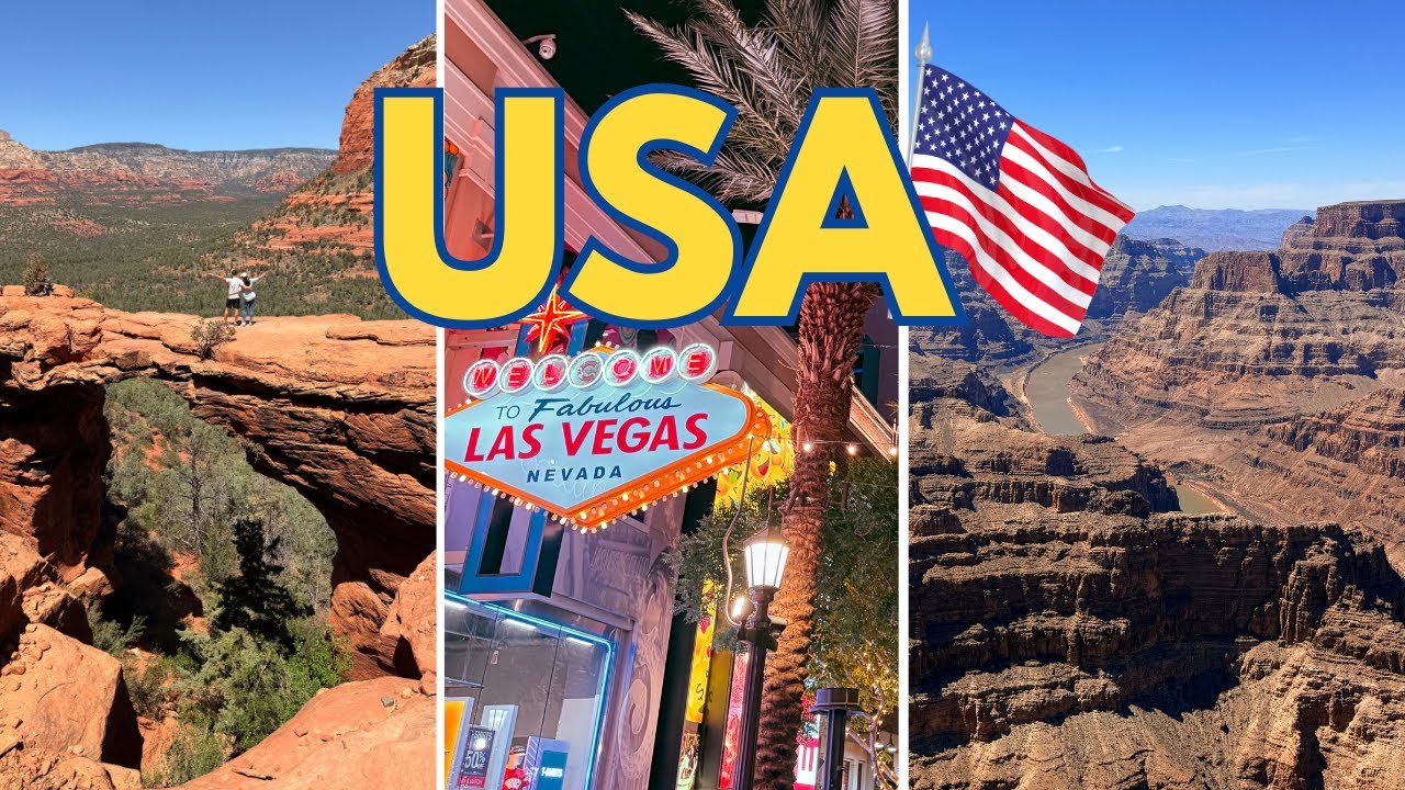 USA na własną rękę | jak faktycznie jest w LAS VEGAS? GRAND CANYON, DEVIL'S BRIDGE, HOOVER DAM cz.1