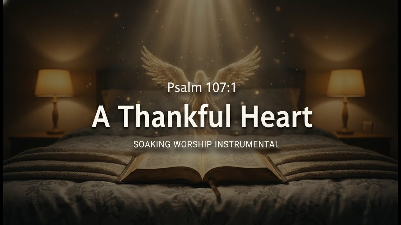 Psalm 107:1 | A Thankful Heart — Soaking Worship Instrumental (Prayer & Devotional)