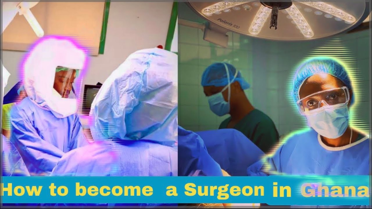 Surgical residency in Ghana.