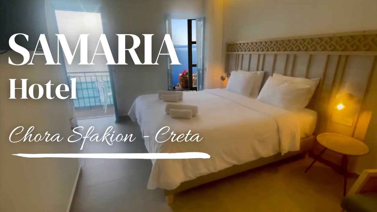 Samaria Hotel  -  Chora Sfakion, CRETA (Grecia). FullHD video #greece 