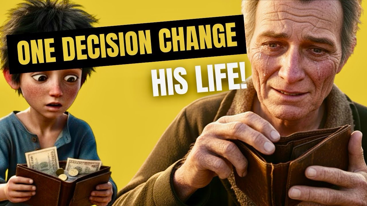 Poor Boy Found a Wallet Full of Money… His Honest Decision Changed His Life Forever! #inspiration 
