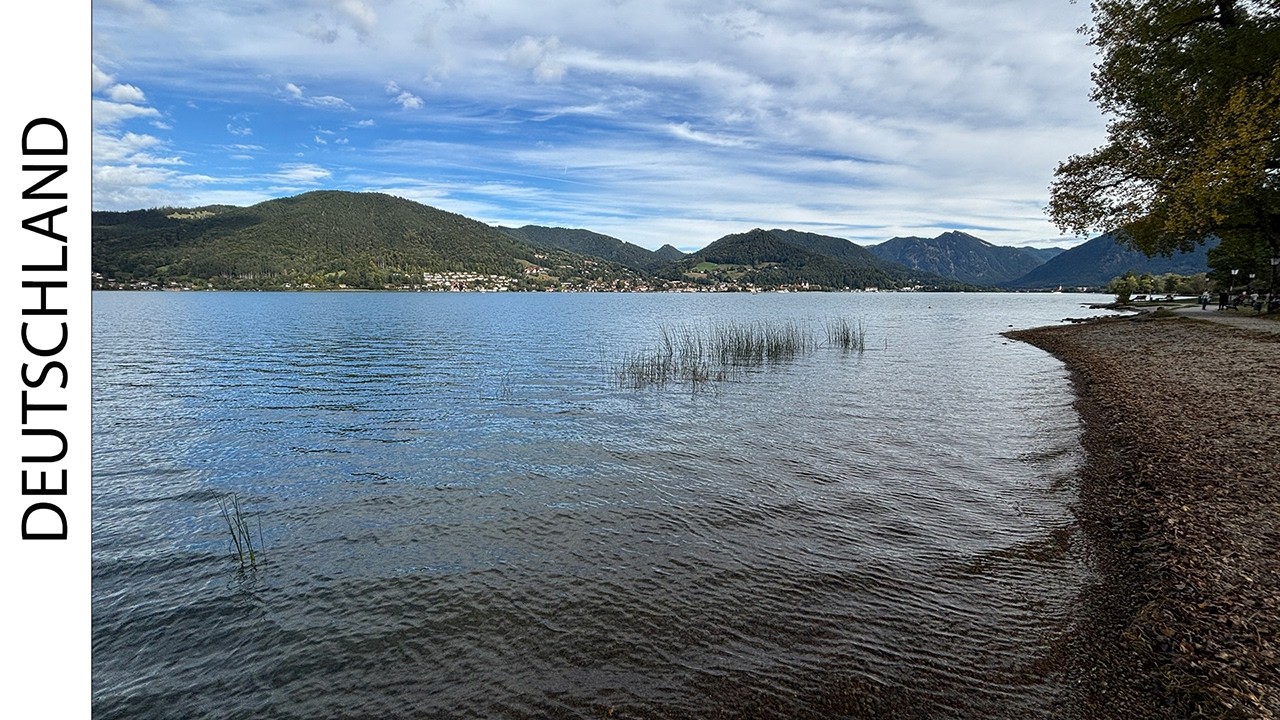 Bayern Herbst-Traum: Bad T&ouml;lz, Sylvensteinstausee, Tegernsee