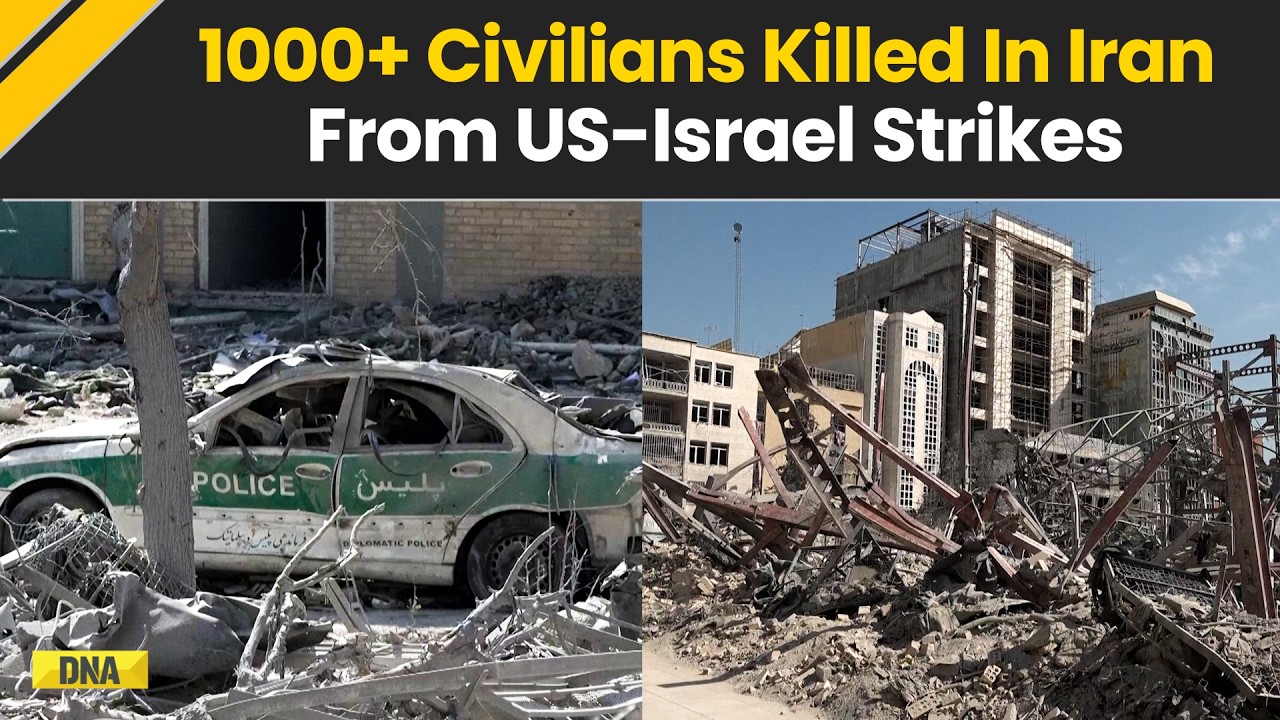 Israel Iran War: Civilian Death Toll In Iran Crosses 1,000 As US Iran War Drags Into 5th Day