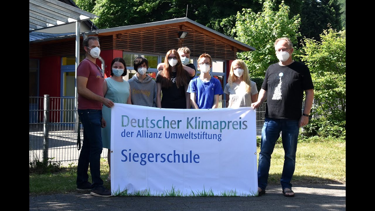 Wilhelm-Busch-Schule in Hemer gewinnt Deutschen Klimapreis der Allianz Umweltstiftung 2020