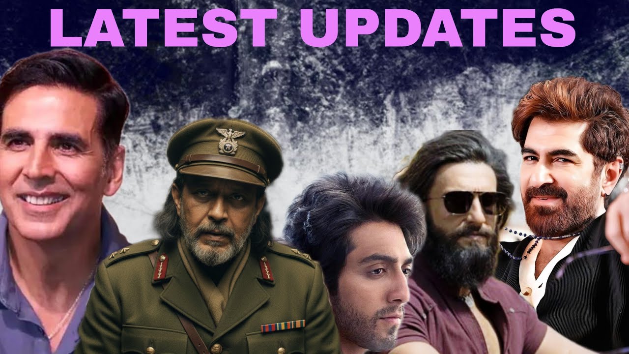 LATEST UPDATES ||Mithun Chakraborty, Jeet, Akshay Kumar, Ranveer Singh, Ahaan pandey & more