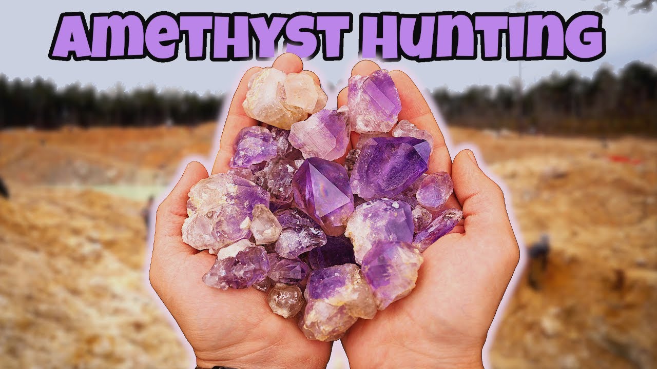 Finding INSANE Amethyst Quartz Crystals at the Jackson's Crossroads (JXR) Mine in Georgia!