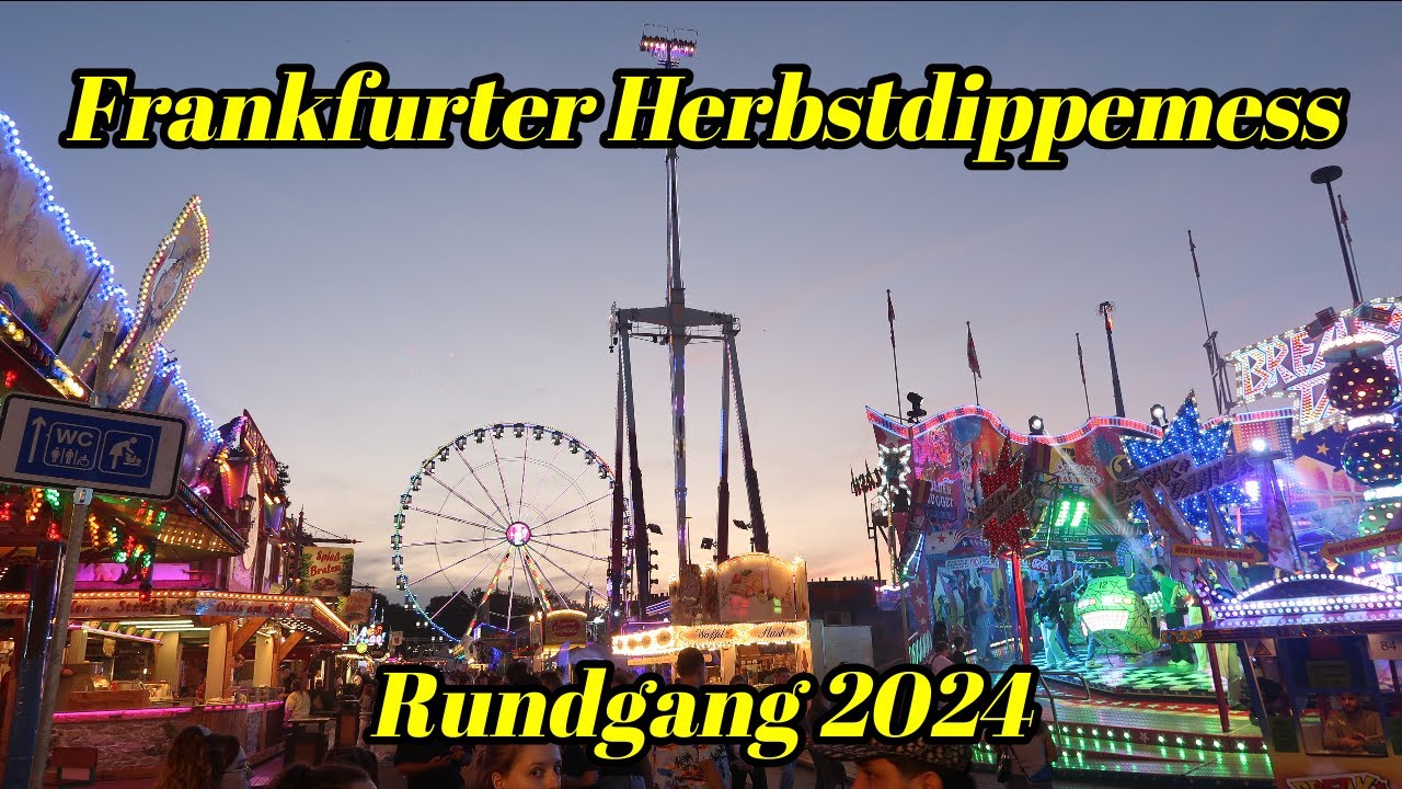 Frankfurter Herbst Dippemess Rundgang 2024