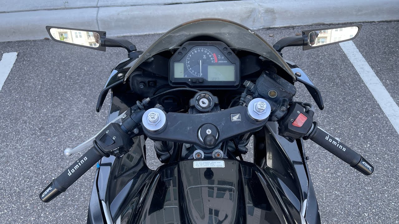 2004 CBR 600RR throttle tube and handle grip replacement (restoring a 20 year old motorcycle ep.2)