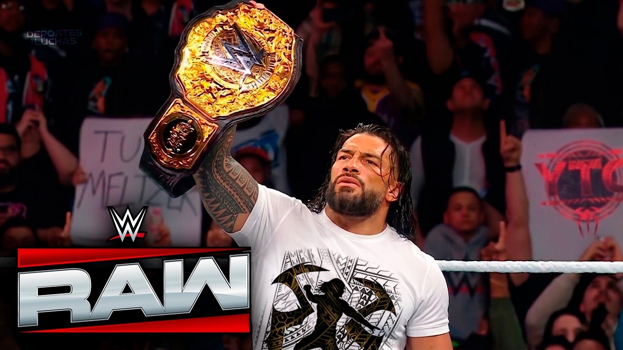 ROMAN REIGNS CAMPEON MUNDIAL en RAW 30 DE MARZO 2026 | WWE RAW 30/03/2026 EN VIVO