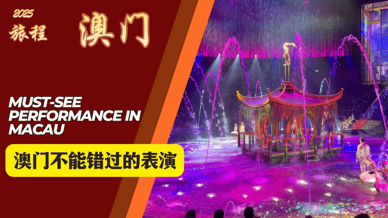 澳门不能错过的表演 🎪 Must-see performance in Macau | 澳门 Macau | 