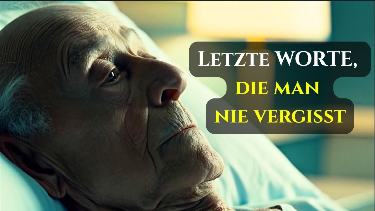 Was Sterbende kurz vor dem Tod sagen &ndash; Du wirst diese Worte nie vergessen