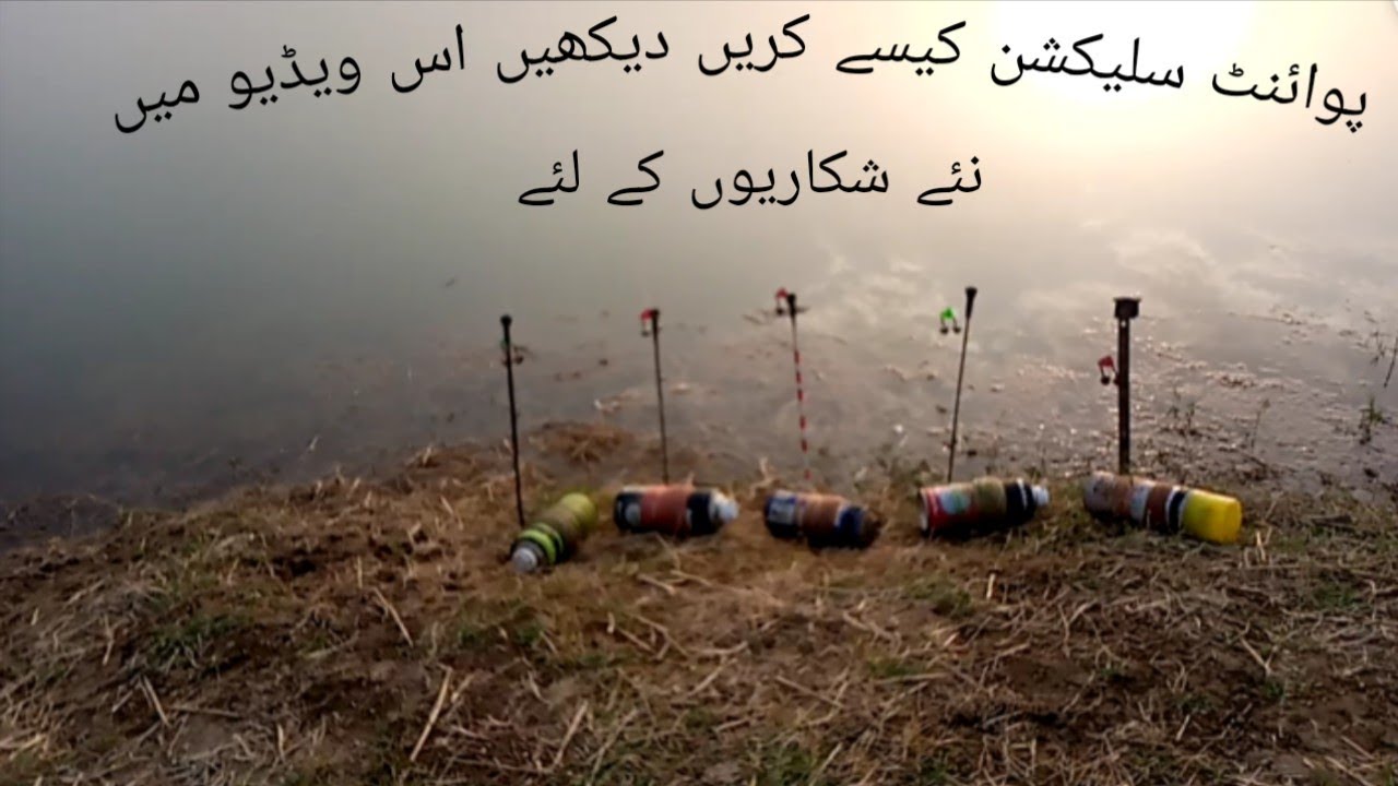 Points Selection information for New englars and Fish Hunting Video Mangla Dam Fishing Khan shikari