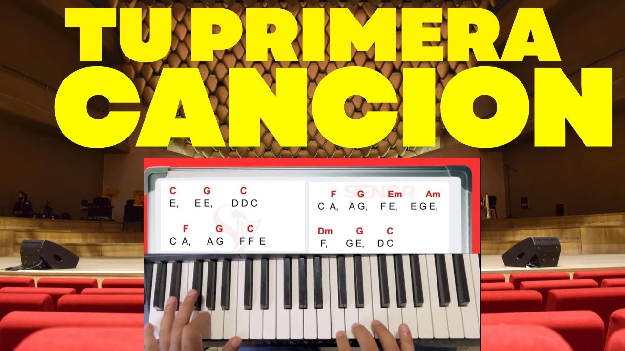 PRIMER CANTO EN PIANO CON INTRODUCCIÓN | 3 Niveles de Ritmo Balada (FÁCIL)