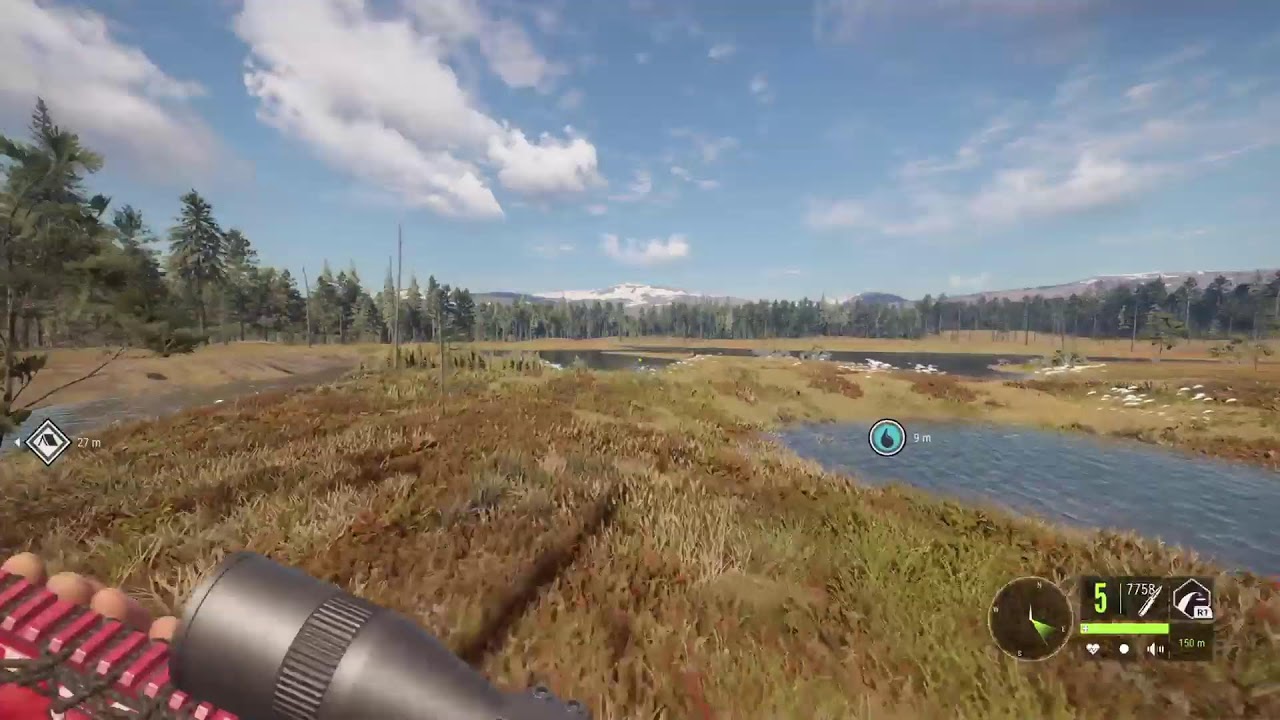theHunter: Call of the wild Great One White tail grinding on Revontuli