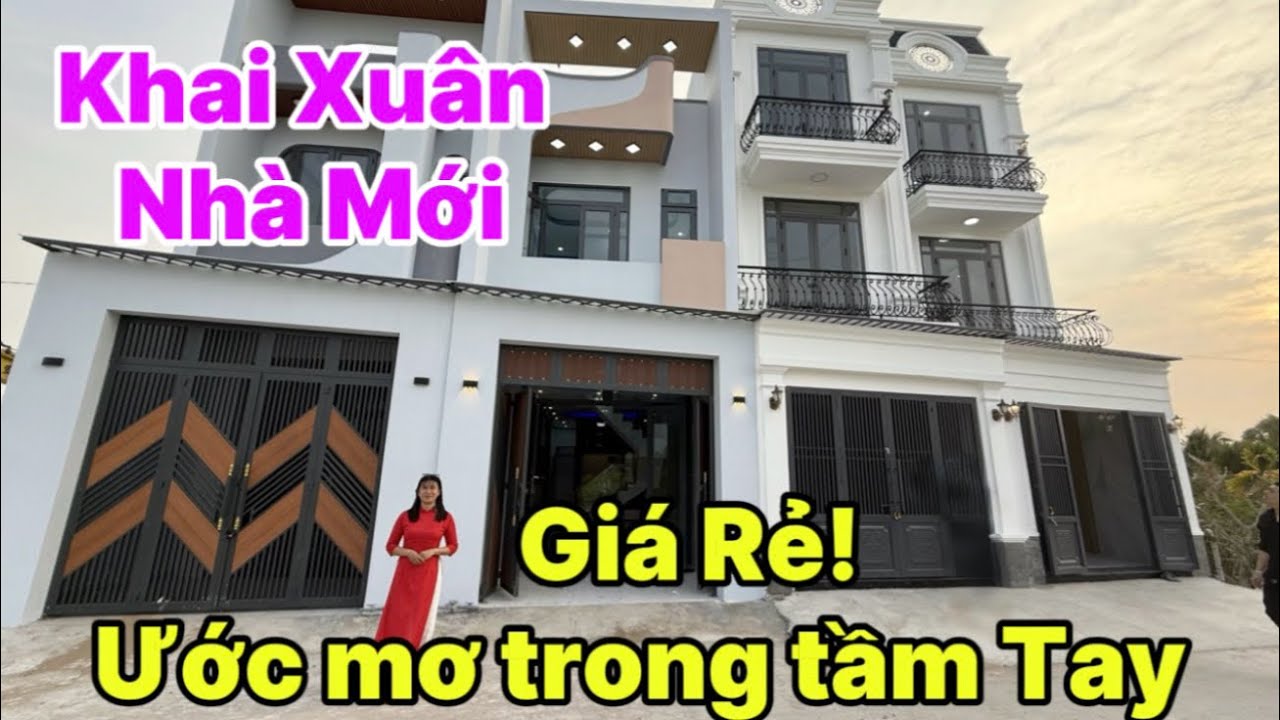 Khai Xuân Nhà Mới!! Giá Rẻ Ước mơ trong tầm tay, Sổ Hồng Riêng, đã hoàn Công gần Bình Chánh Tập: 347