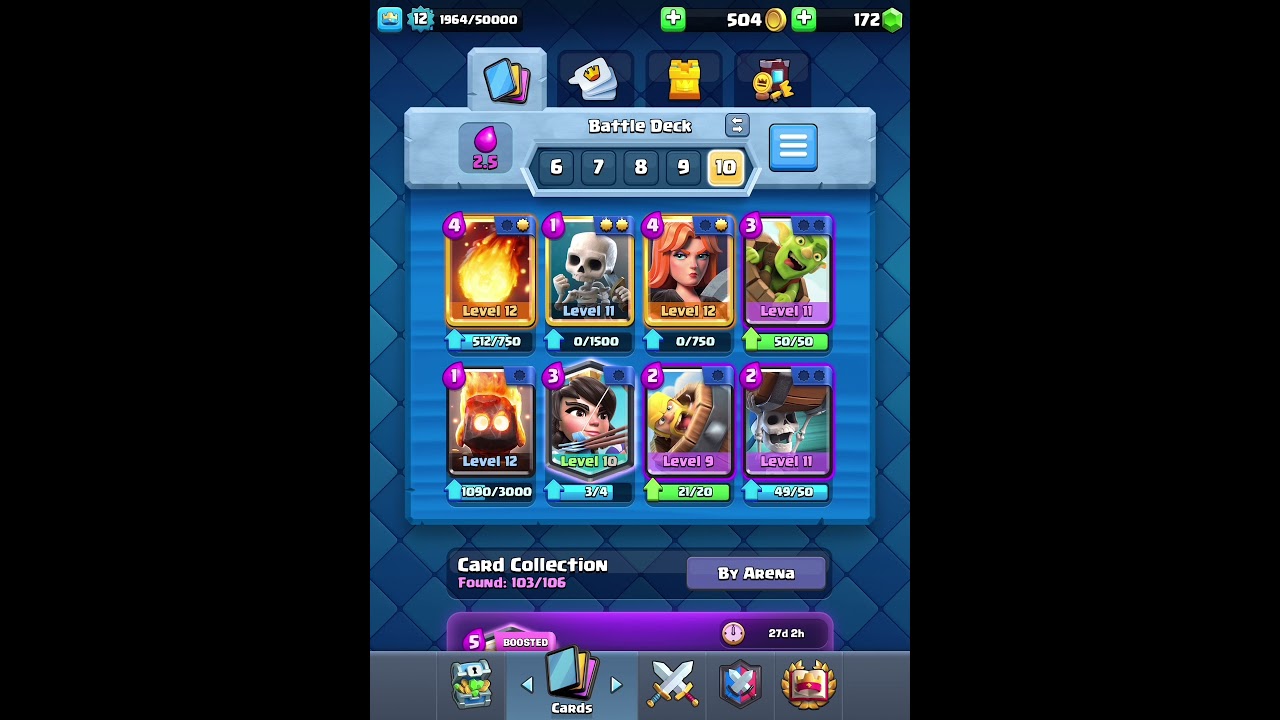 Top 3 best deck for every arena challenge pt.5 Spell Valley 