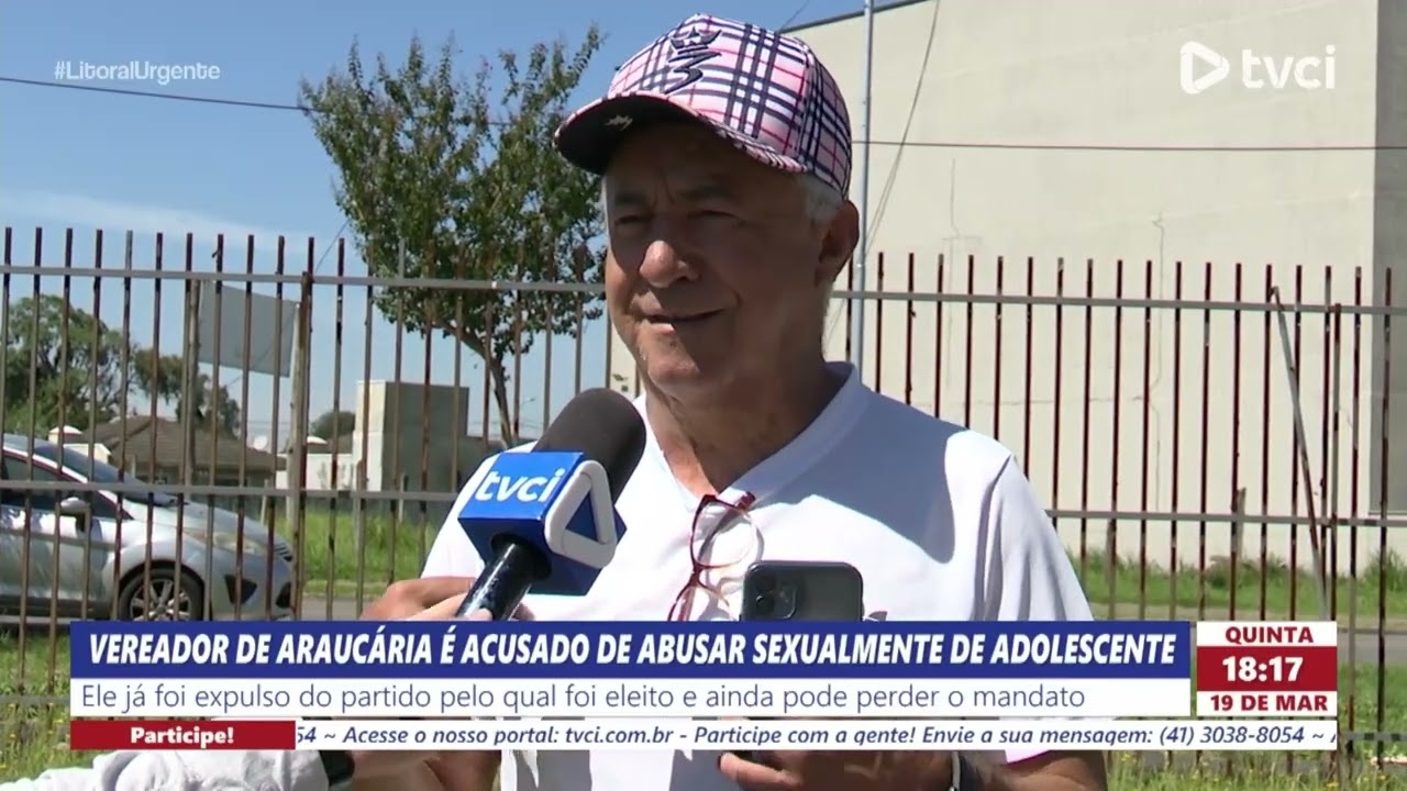 VEREADOR DE ARAUCÁRIA É ACUSADO DE ABUSAR SEXUALMENTE DE ADOLESCENTE