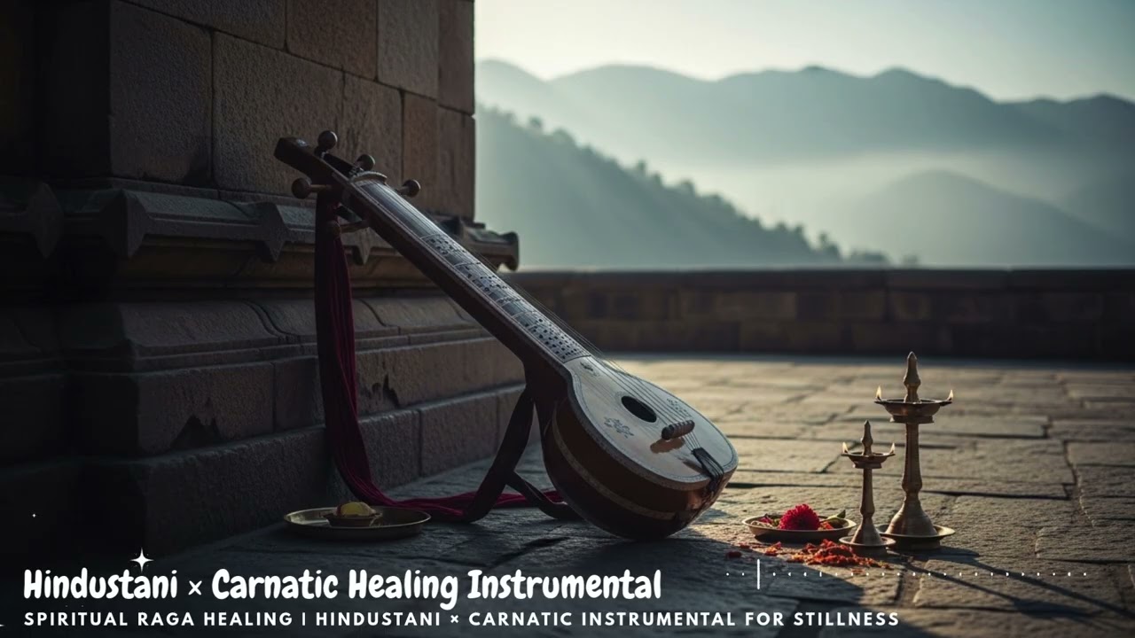 Spiritual Raga Healing | Hindustani × Carnatic Instrumental for Stillness!