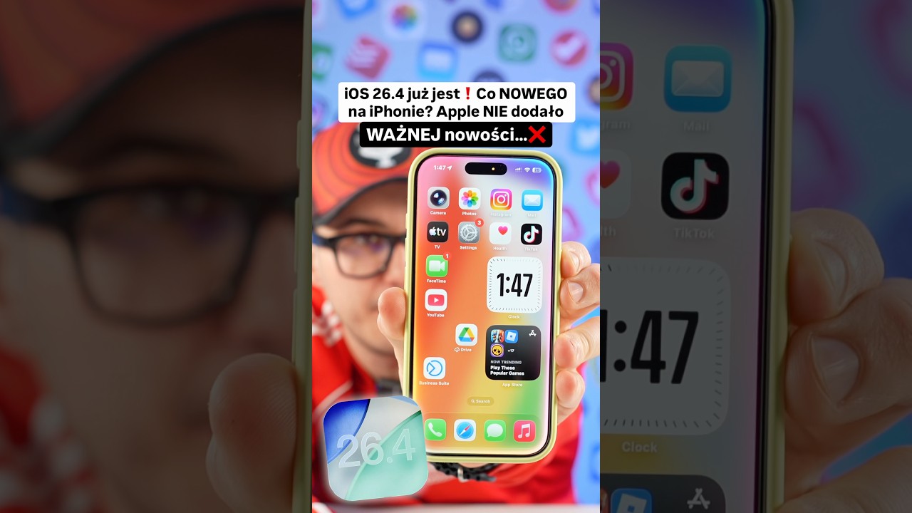 iOS 26.4 beta 1 Już Jest❗️Co NOWEGO na iPhonie?