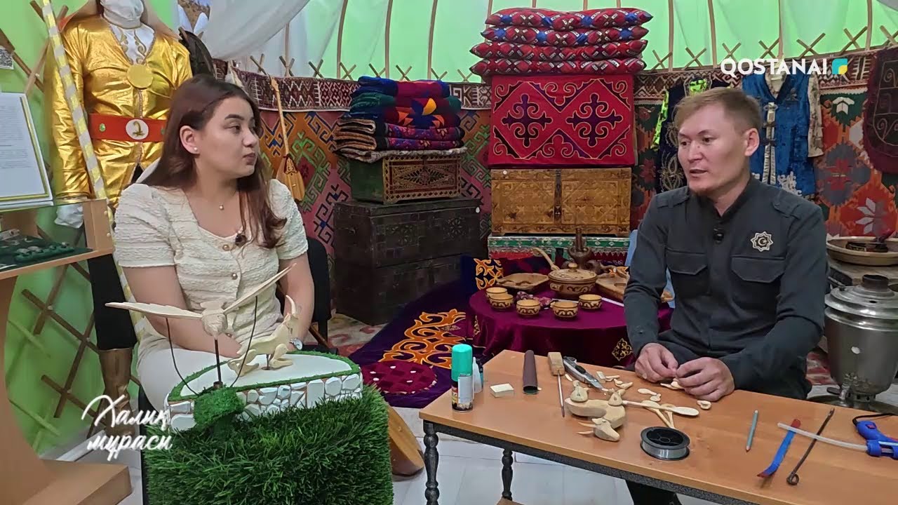 Ұлттық аспаппен үндескен ортеке  | «Халық мұрасы»