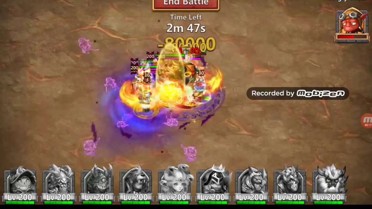 Castle Clash Labyrinth Angry Goblin