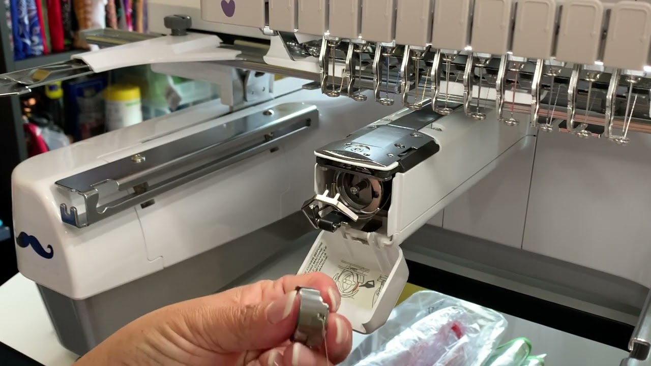 Fixing a Bird's Nest on the Brother 1055X or  PR670e Machine! Sometimes things just happen!!!