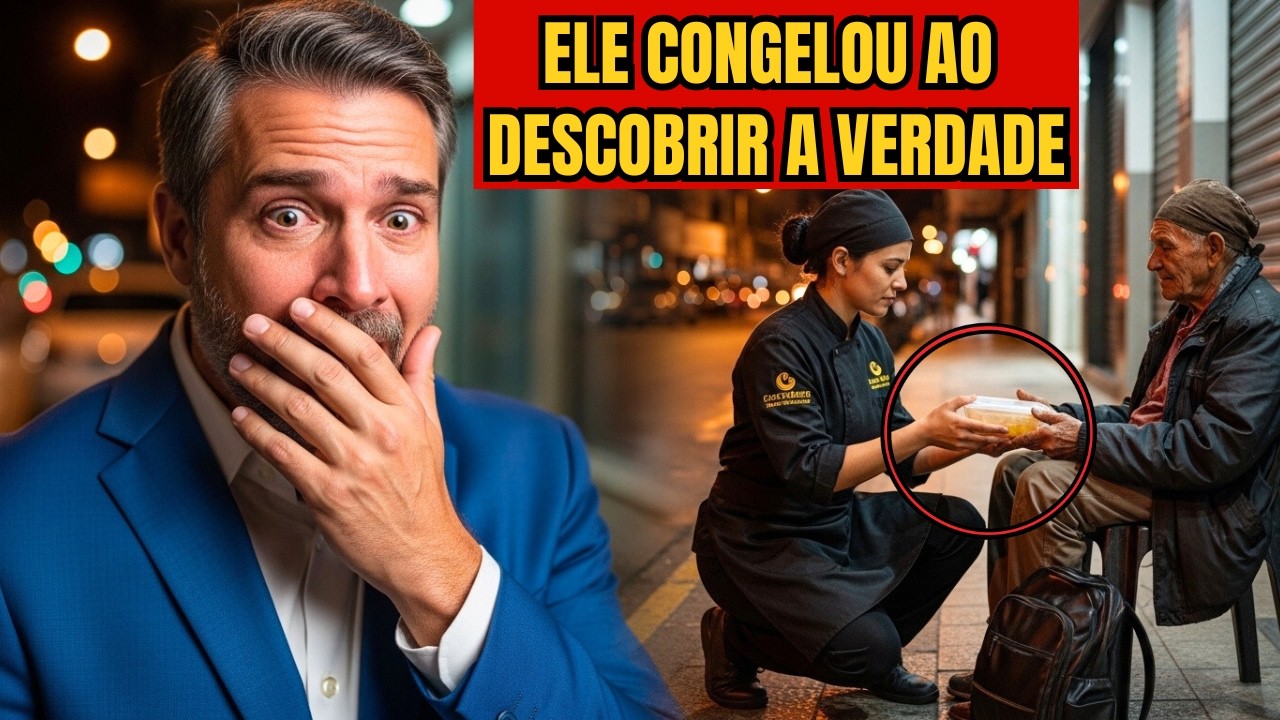Milionário SEGUIU a Cozinheira Depois de Ver Ela ESCONDER algo na Bolsa e CONGELOU ao ver A VERDADE