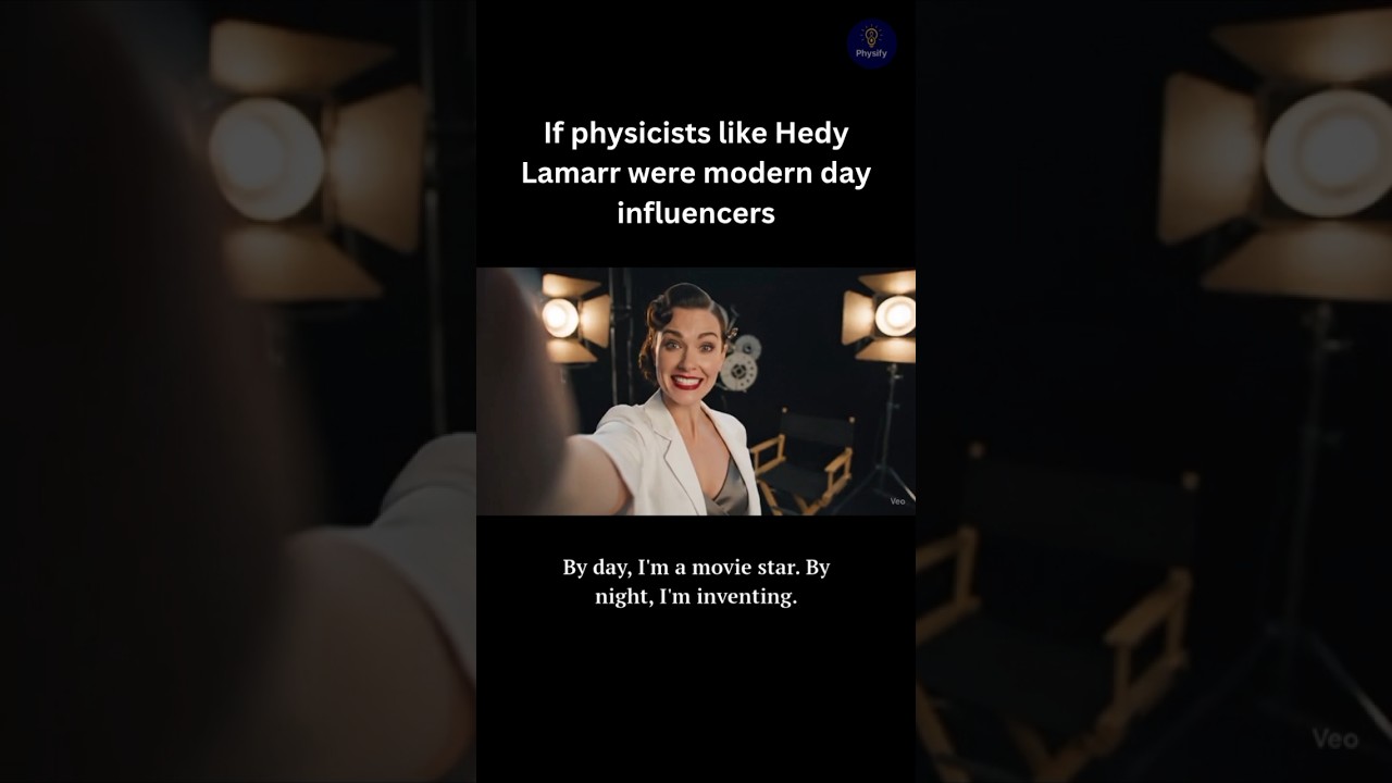 If physicists like Hedy Lamarr were modern-day influencers