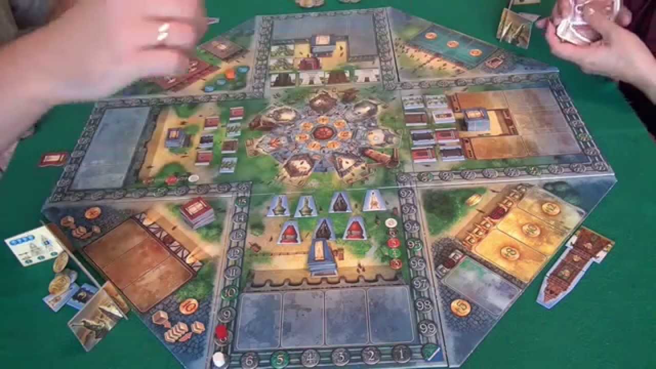 Asara - играем в настольную игру, board game