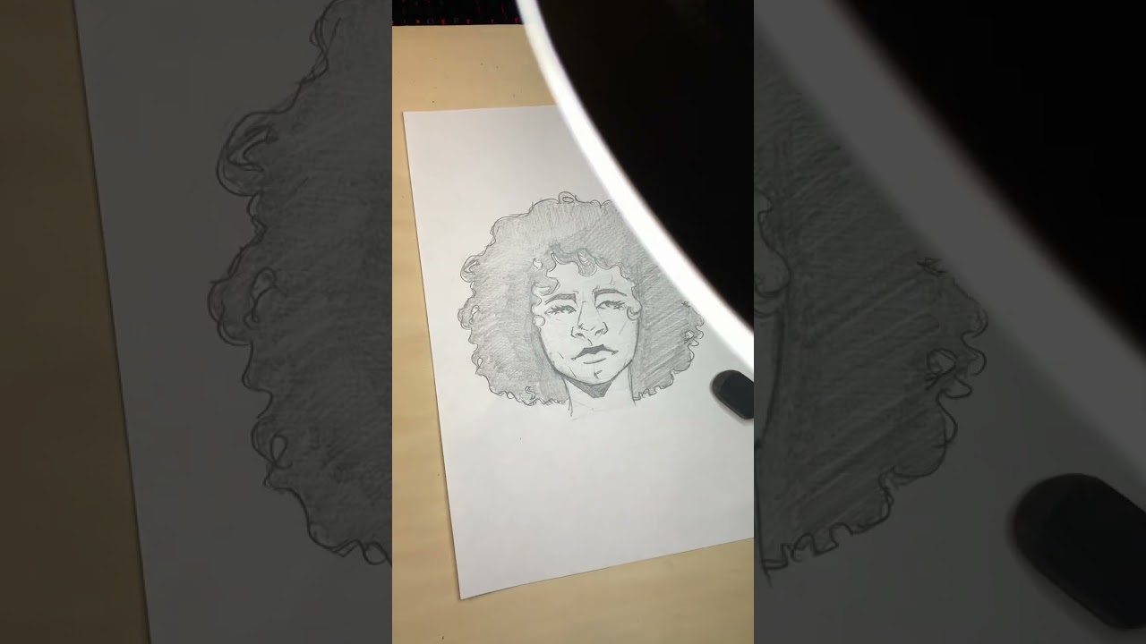 Portrait Sketch Gone WRONG #art #drawingtips #arttutorial #quickdrawing #sketchingtips #artist