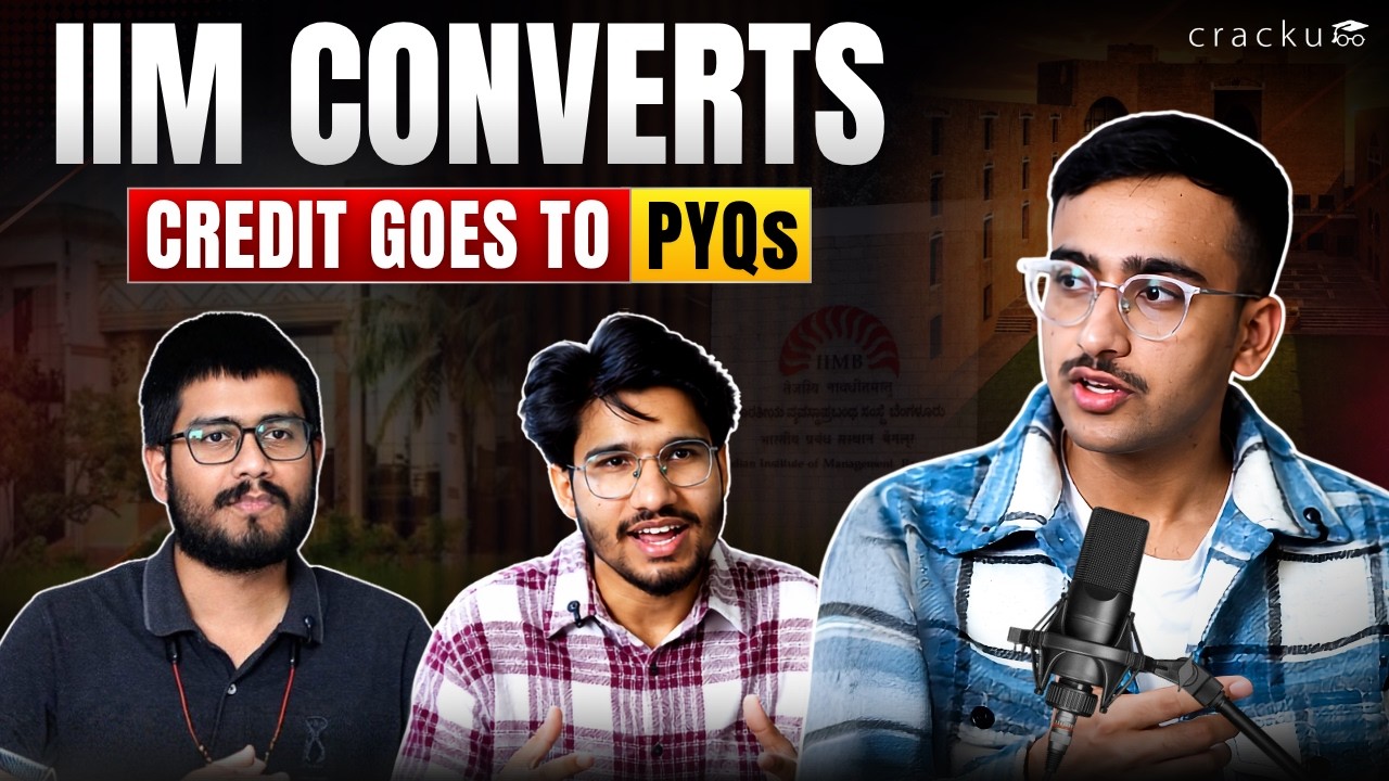 How Mock Tests & PYQs Helped CAT Toppers Score 99+ Percentile