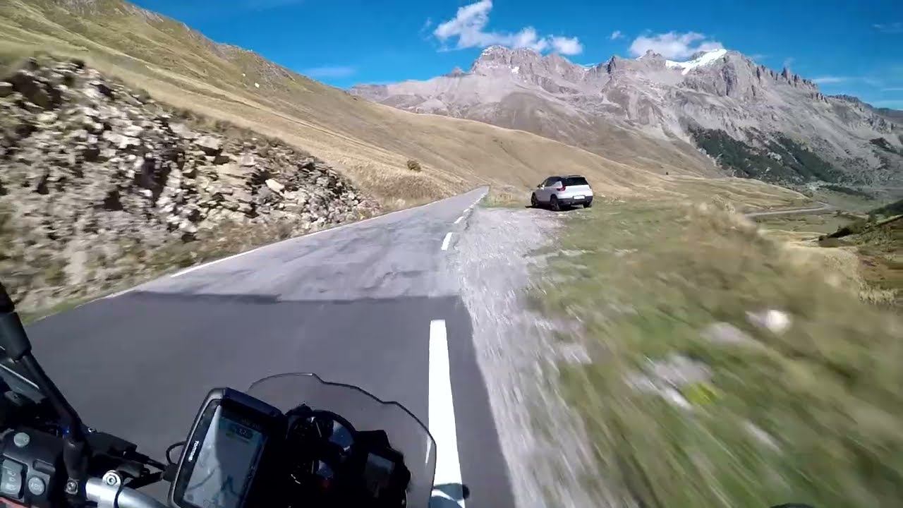 BMW F800GS | POV | Col du Galibier | RAW Sound