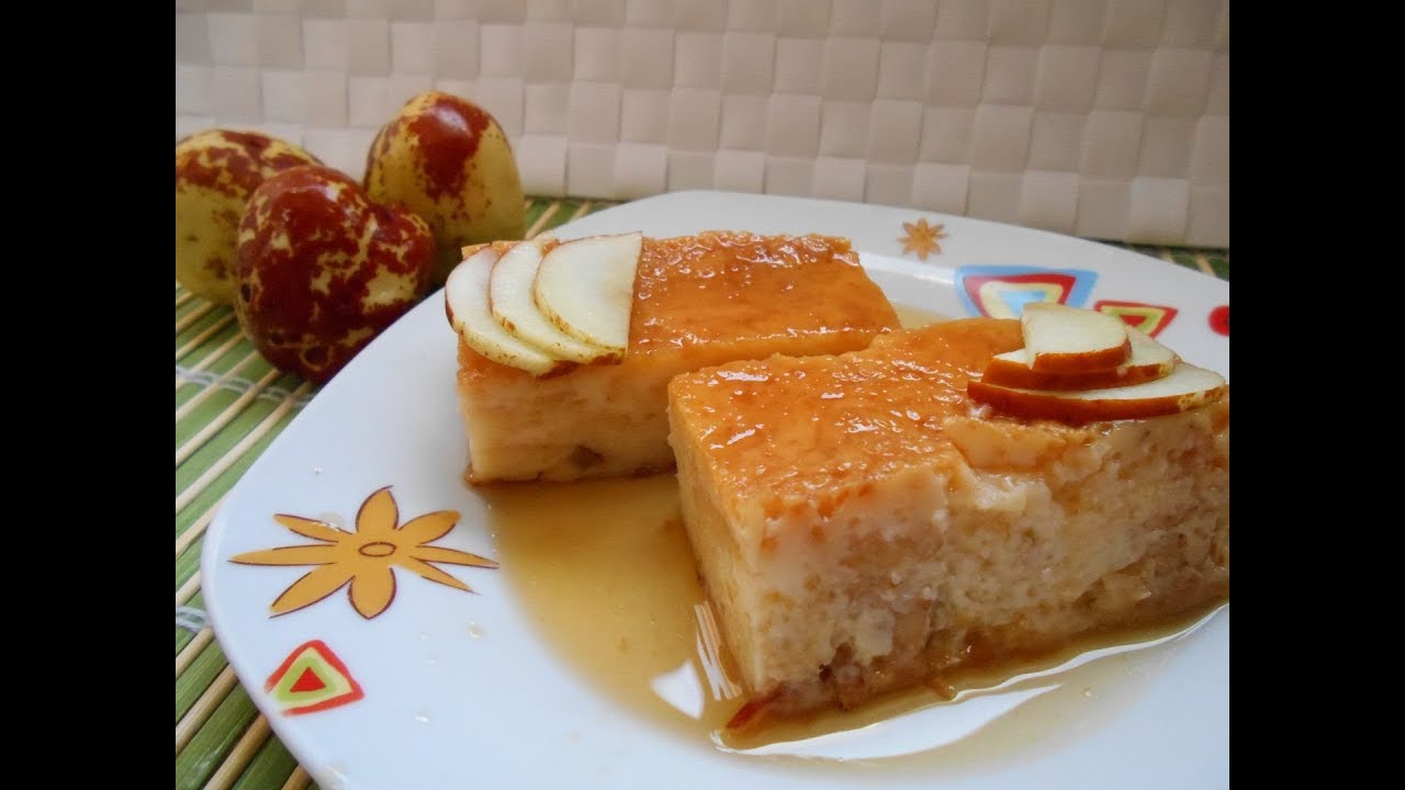 BUDIN O PUDIN DE JÍNJOLES O GINJOLS