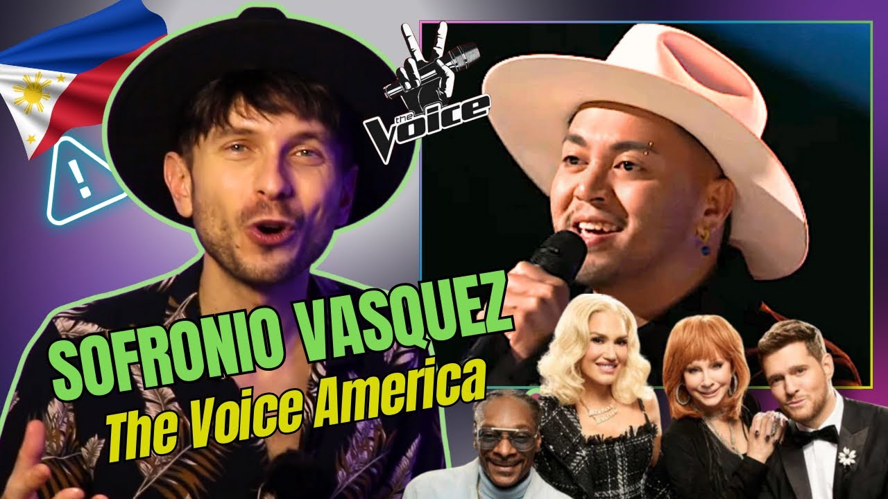 INSANE TALENT!🫨 Would I Turn for Sofronio Vasquez in The Voice? 🤔| Vocal Coach Reaction