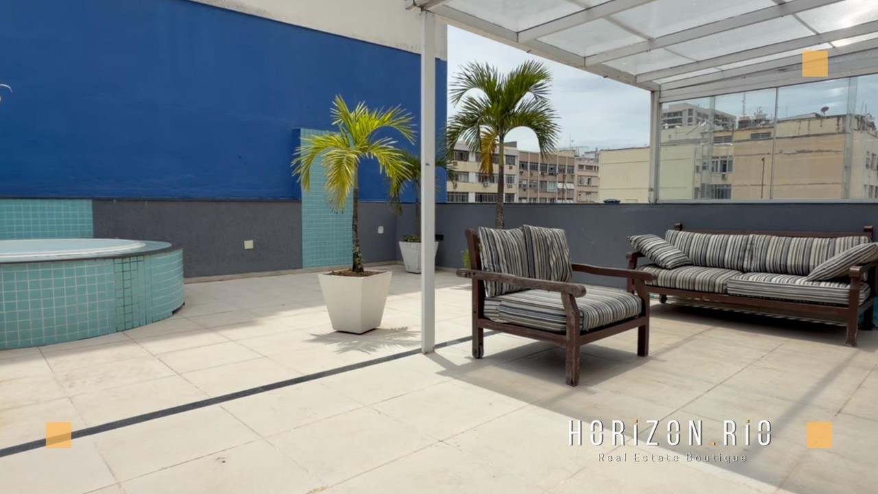HR.588  — Duplex for sale with private pool in Copacabana – Posto 6 – 4 bedrooms