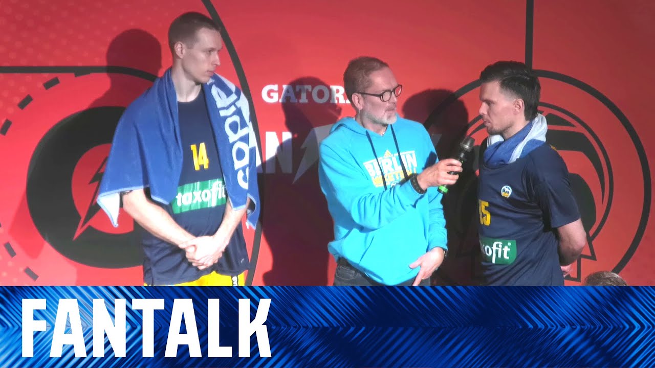 Gatorade Fantalk: Martynas Echodas & Martin Hermannsson | ALBA - Heidelberg | 11.01.2026
