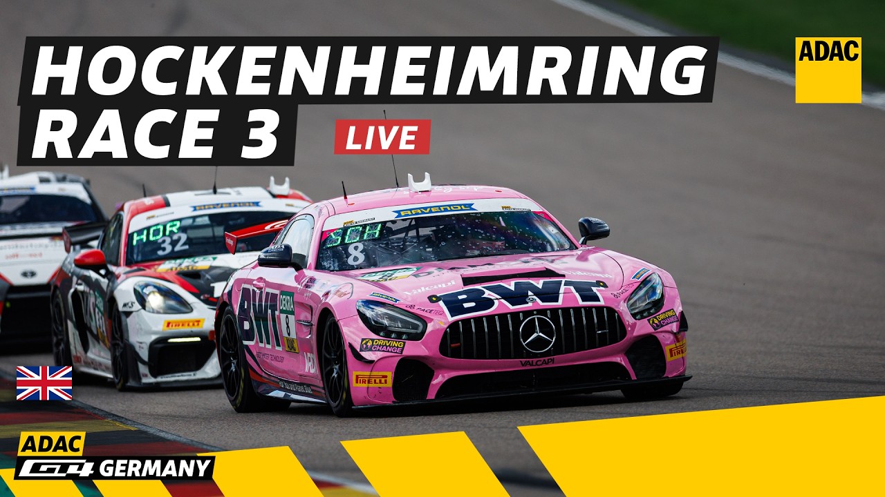 ADAC GT4 Germany Hockenheimring: Race 3 🏆👑 | SEASON FINALE LIVE | ADAC Motorsports