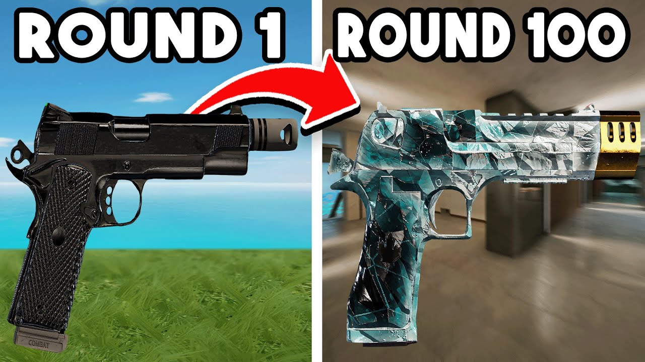 I Played 100 Rounds of PISTOL Only...