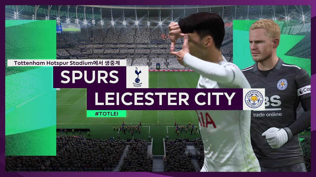 [PL] 35R 토트넘 vs 레스터 HL ｜ FIFA22로 미리보기 (ft.캐스터 더빙 있음!!)