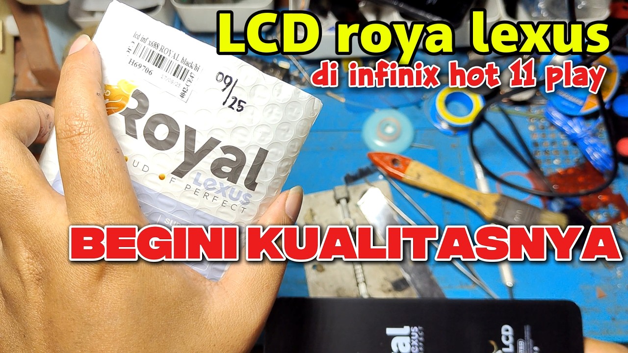 Review LCD ROYAL LEXUS di inifinix Hot 11 Play