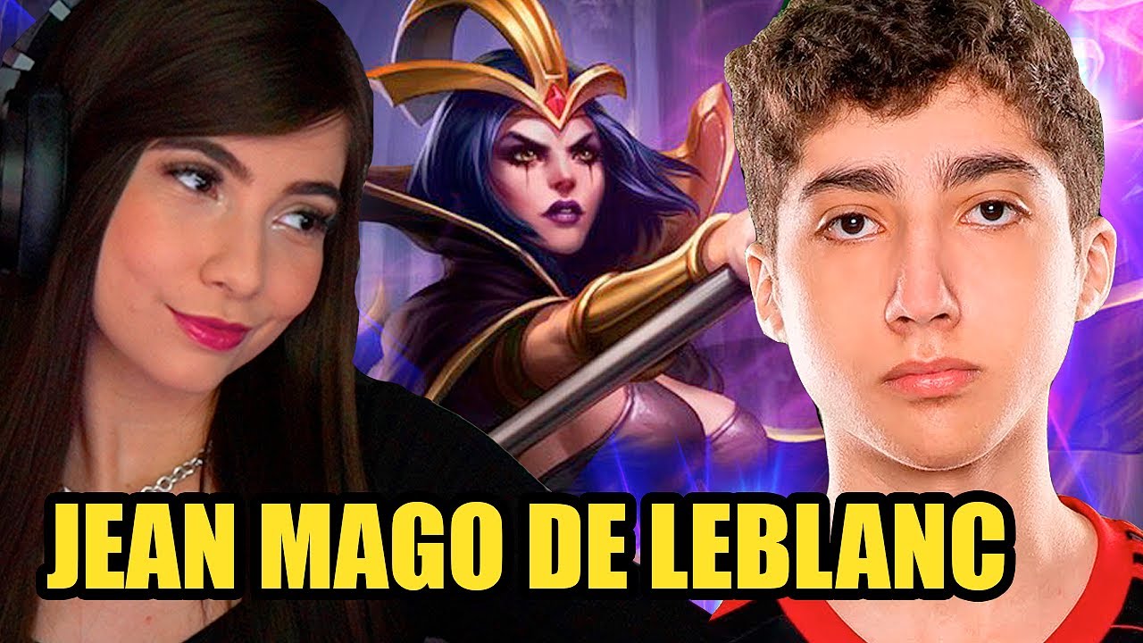Reagindo ao JEAN MAGO jogando de LEBLANC *Contra o FAKER*