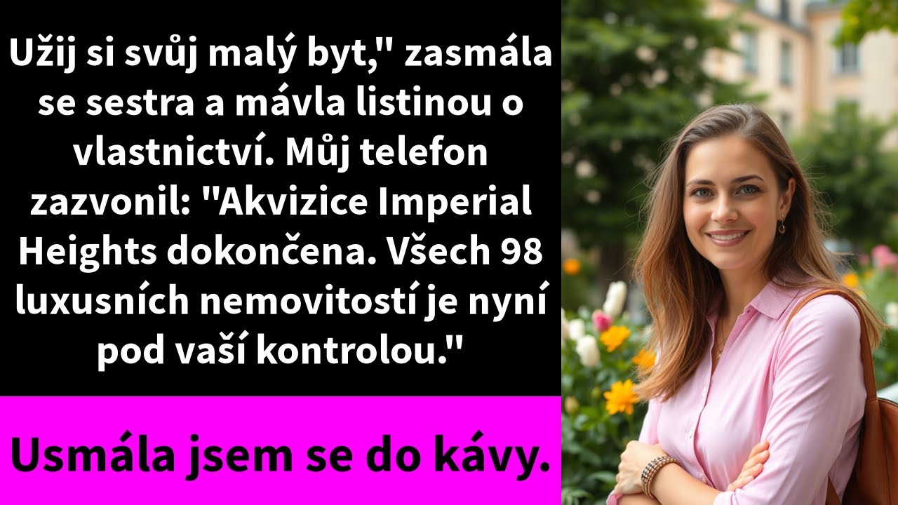 Užívej si svůj malý byt,