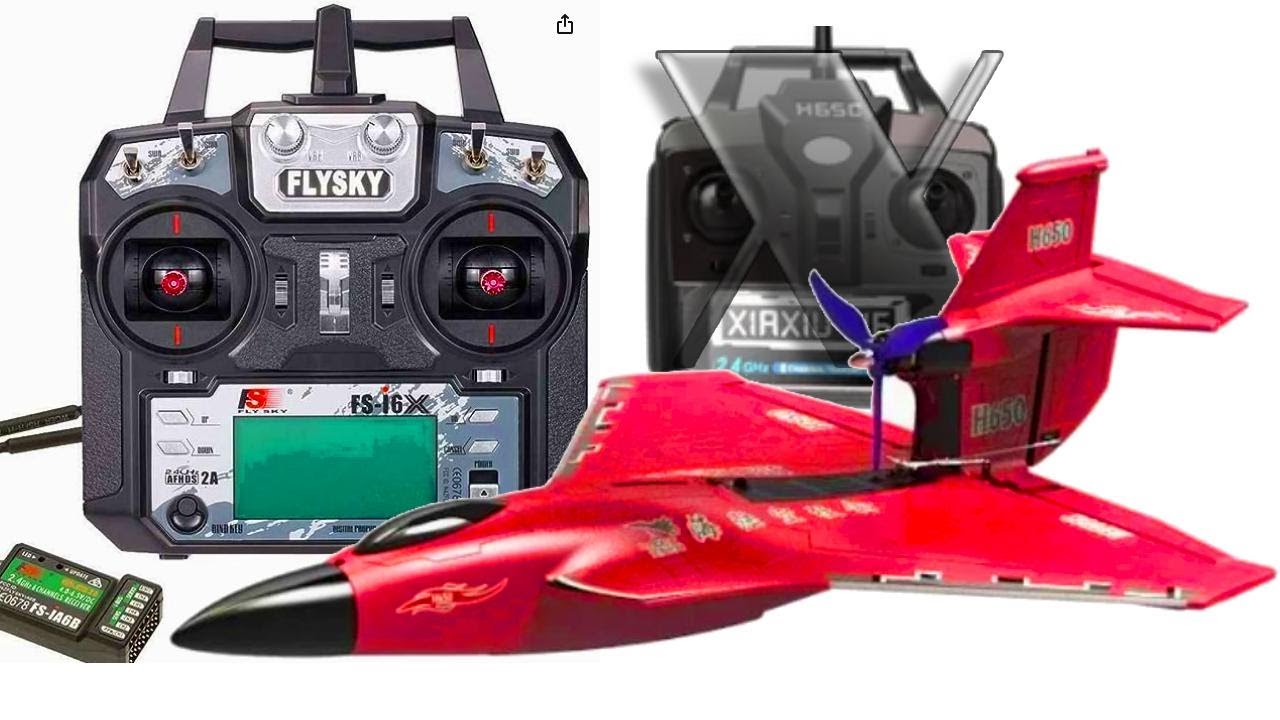 XIAXIU Raptur H650 RC PLANE Mods, Crash &Radio Swap