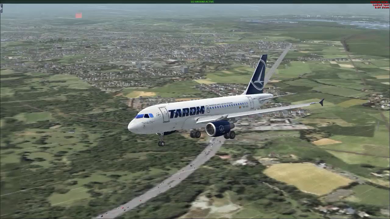 Livestream Microsoft FSX:SE Airbus A318-111 YR-ASD Tarom LROP-LFPG