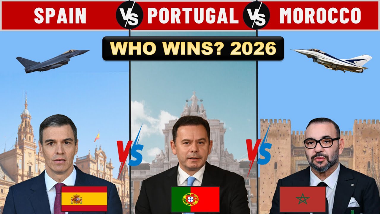 Spain vs Portugal vs Morocco 2026: The Battle for the Strait 🇪🇸🇵🇹🇲🇦