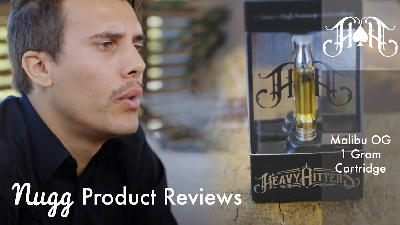 Heavy Hitters Malibu OG Cartridge (Nugg Vape Review)