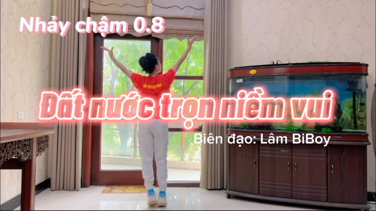 ĐẤT NƯỚC TRỌN NIỀM VUI/ Đàm Vĩnh Hưng / Zumba dance / Biên đạo Lâm BiBoy / Trang Đàm Cover