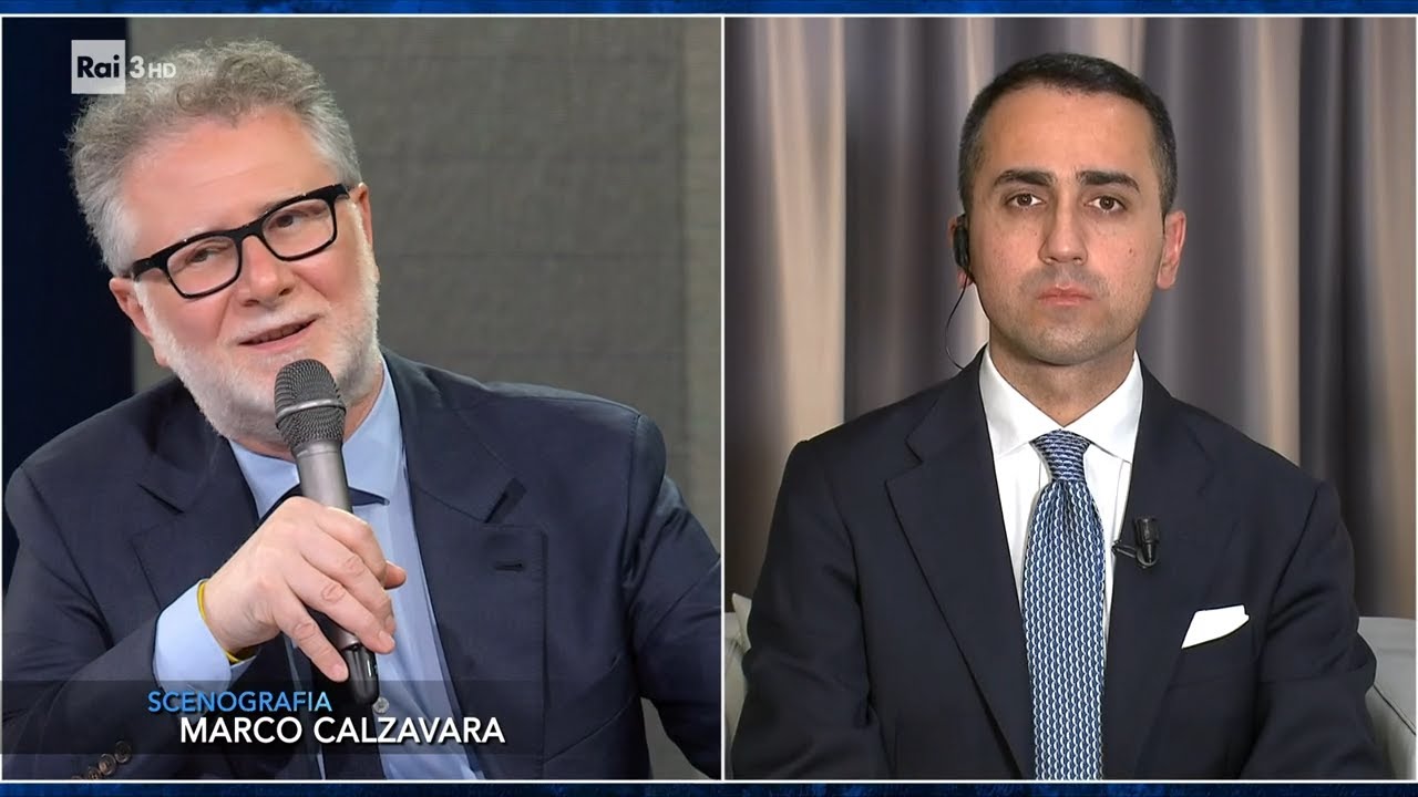 Il Ministro degli Esteri Luigi Di Maio - Che Tempo Che Fa 08/05/2022