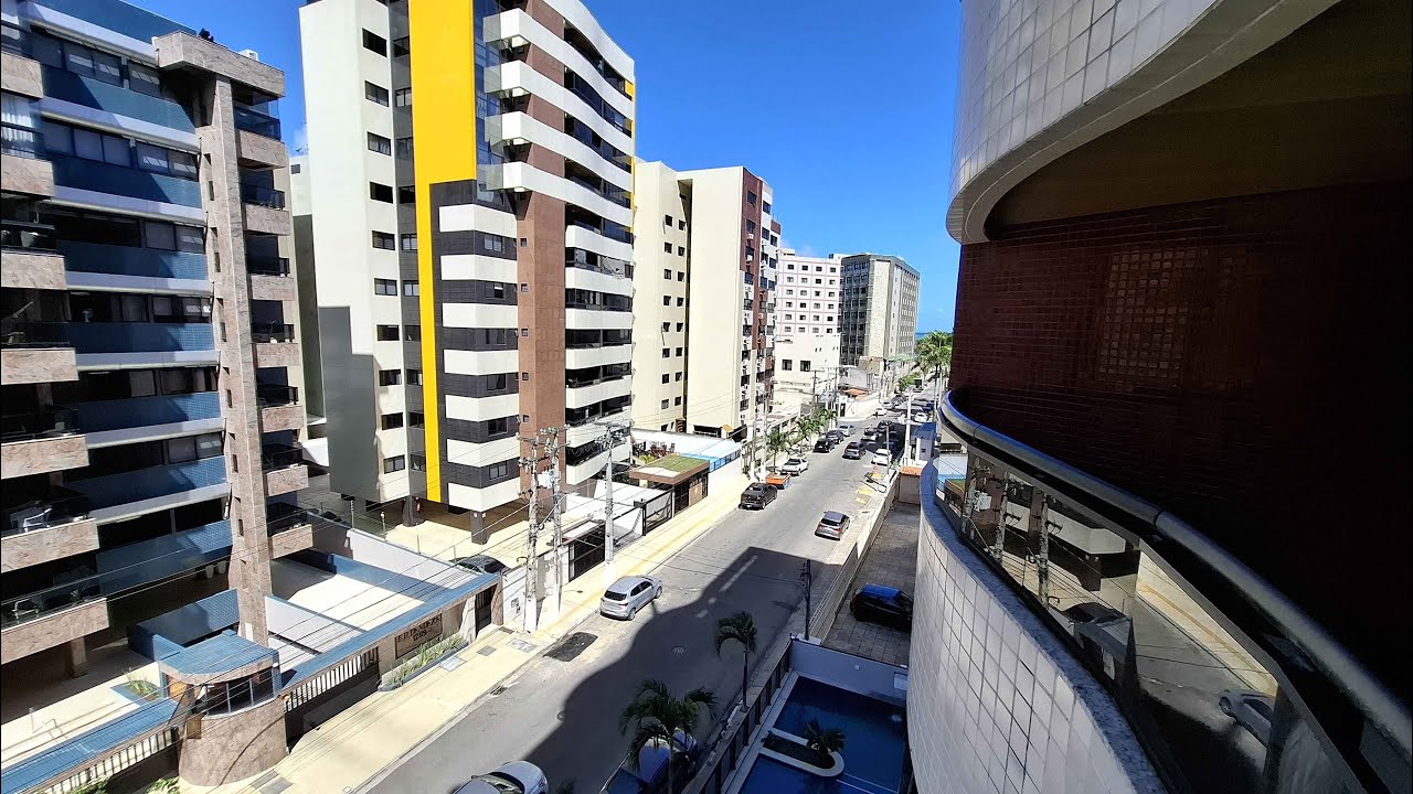 Apartamento 3 Suítes com Varanda à venda no Edifício Bellagio na Ponta Verde #apartamento #3quartos