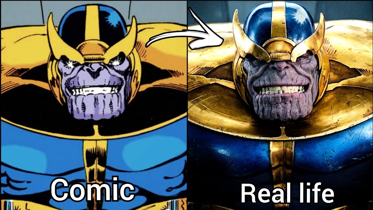 True scale of Marvel comics imagine by AI...🔥#marvel #avengers 